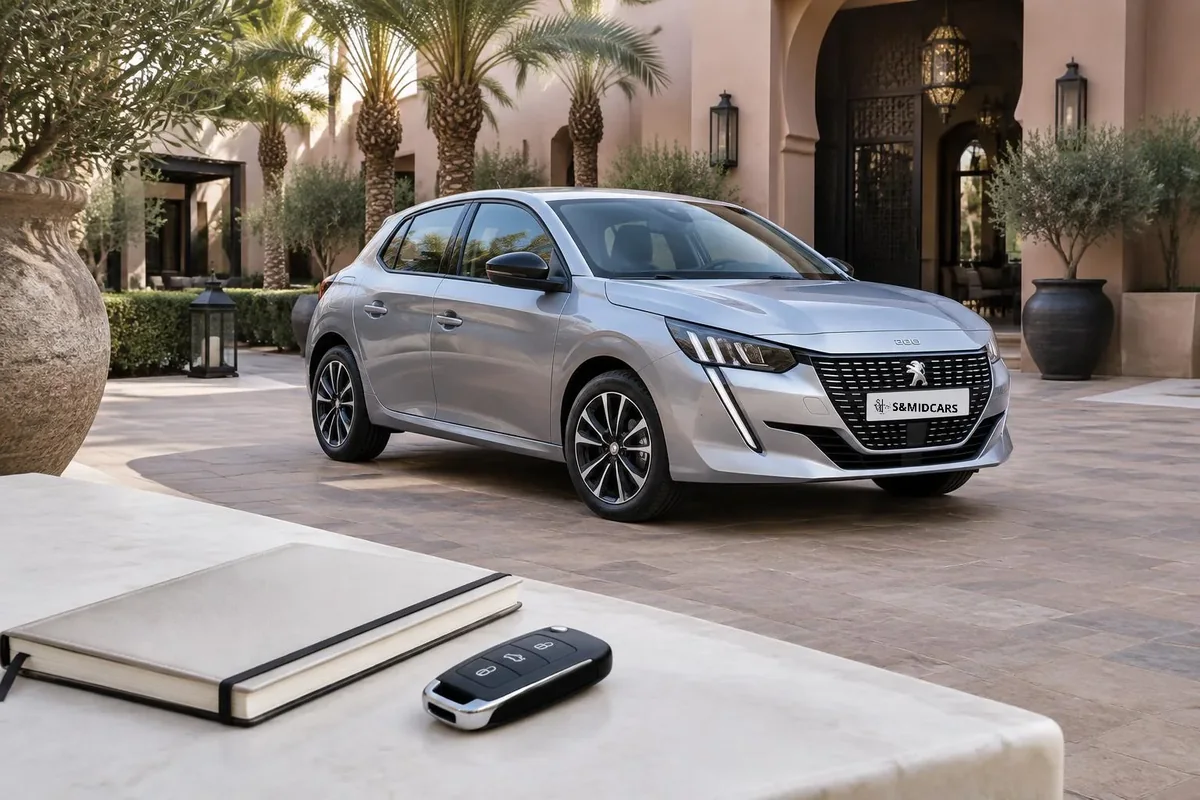 Photographie automobile illustrative — Quel budget pour louer une voiture à Marrakech ?